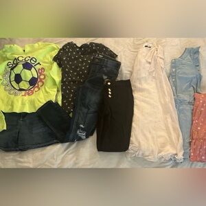 8 piece bundle size 10/12 girls, good&like new condition